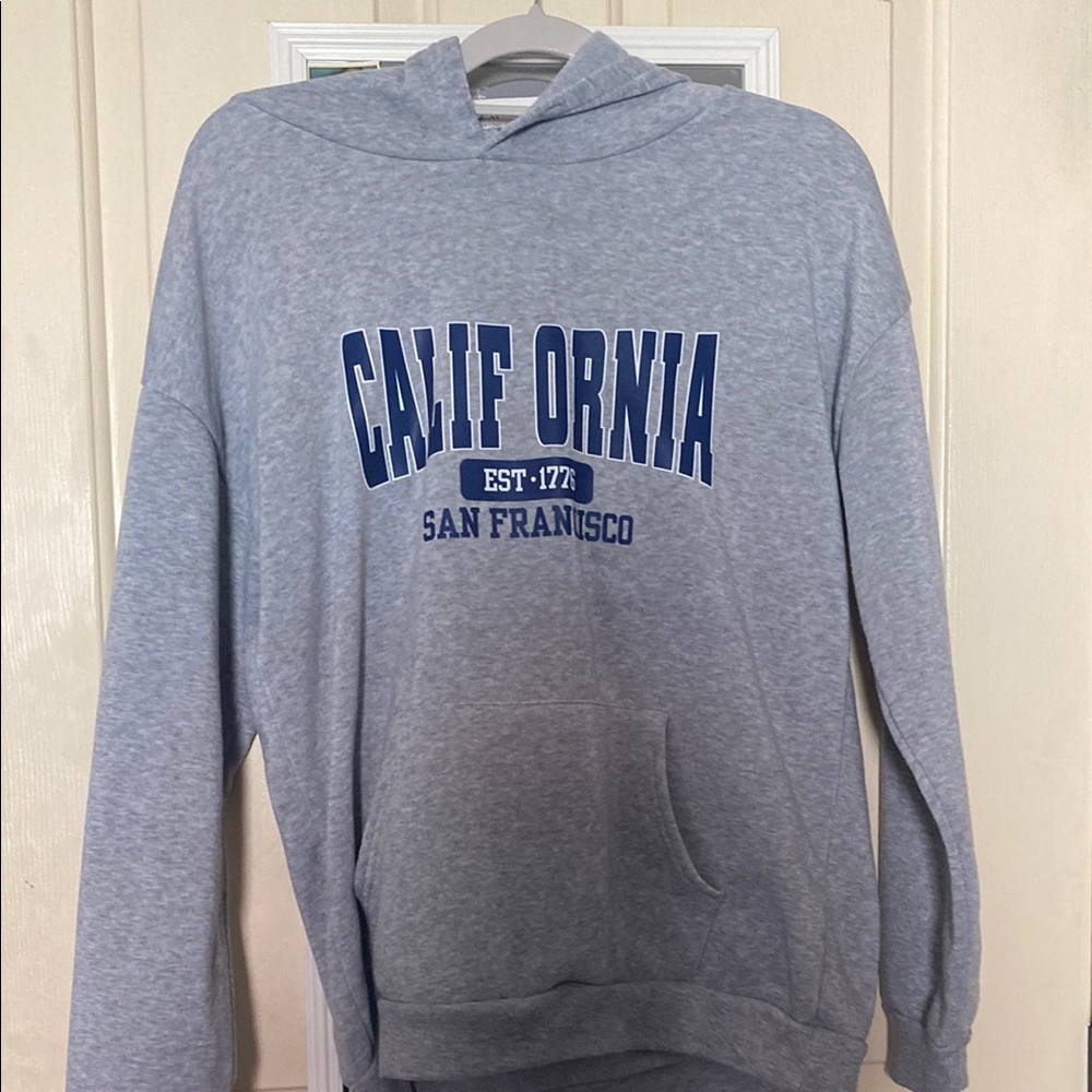 San Francisco Gray Hoodie